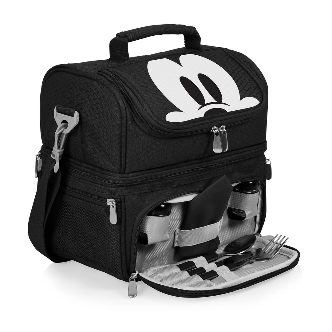 Oniva Mickey Mouse Pranzo Lunch Cooler Bag, Black (512-80-17501411) - Image 3