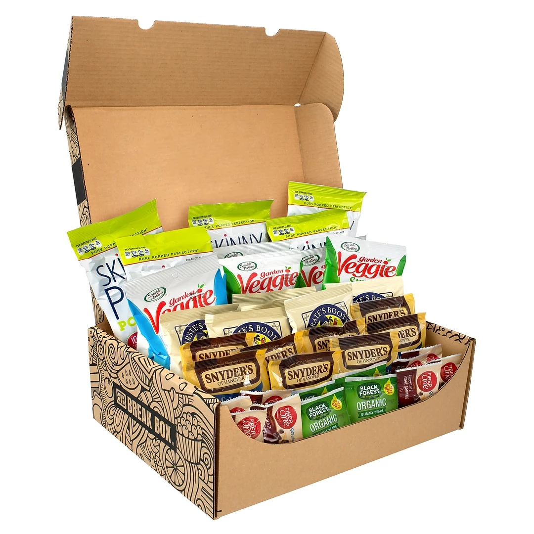 Break Box Pros Healthy Snack Mix, Variety, 37/Box (700-00005)