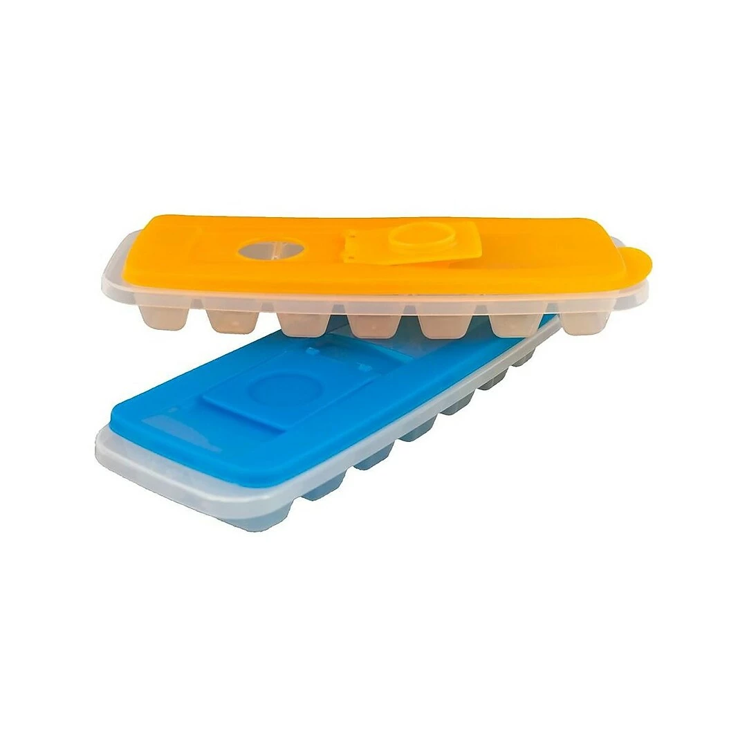 Chef Buddy Polypropylene Ice Cube Trays, Assorted Colors (82-Y3434) - Image 2