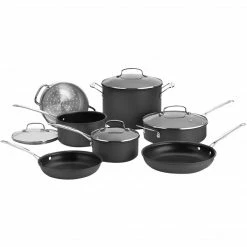 Cuisinart Chef's Classic Aluminum Set, Black, 11/Set (66-11)