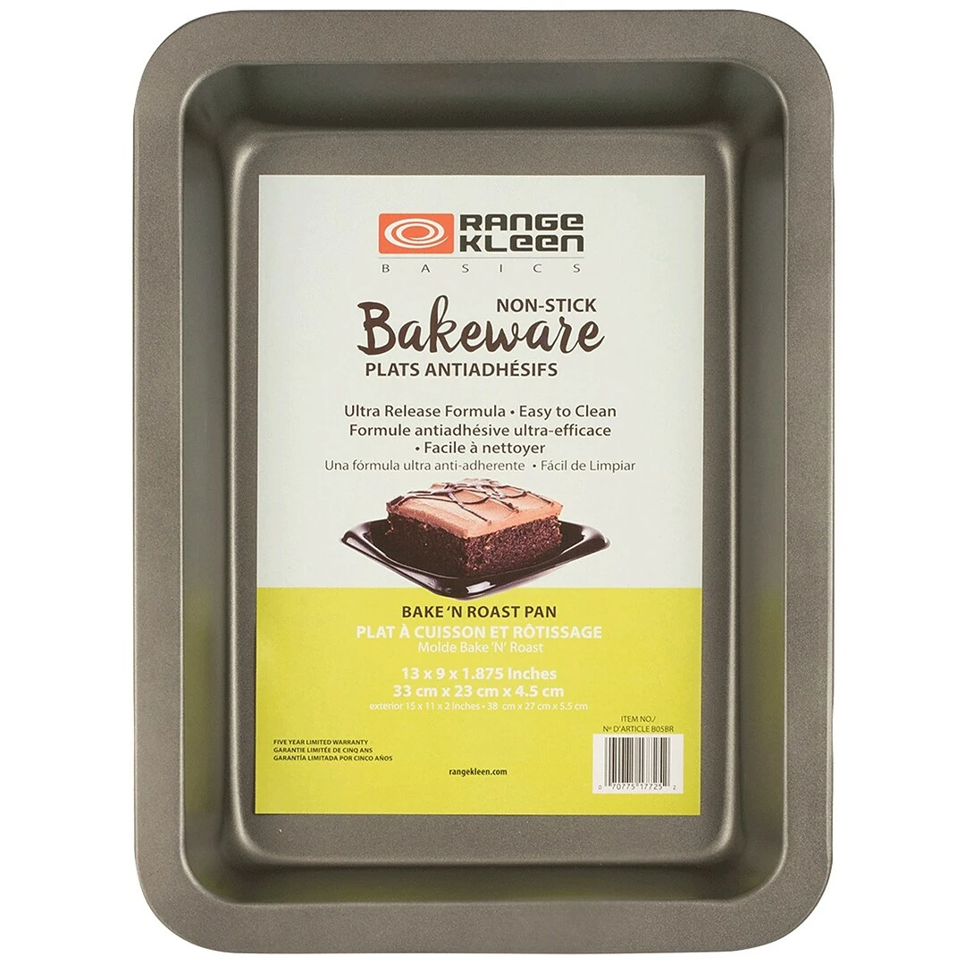 Lodge Seasoned Cast Iron 15.5 X 10.5 Inch Baking Pan Black BW15BP - Image 2