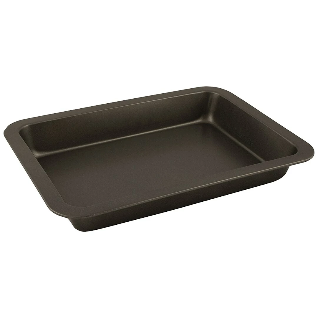 Lodge Seasoned Cast Iron 15.5 X 10.5 Inch Baking Pan Black BW15BP - Image 3