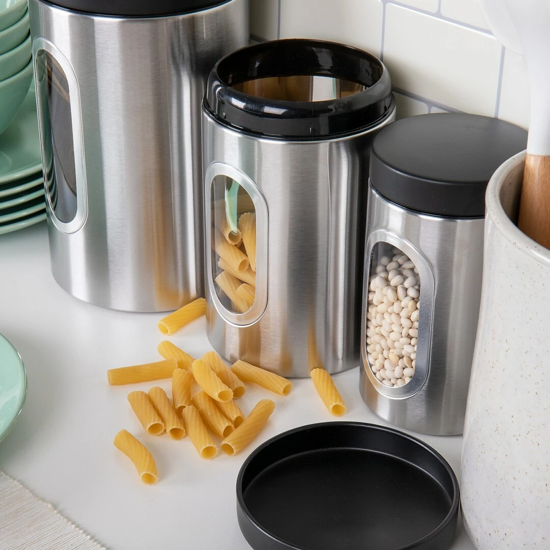 General Store Cottage Chic 3-Piece Preserving/Storage Jar Set - Image 5