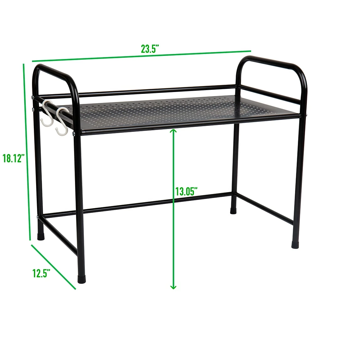 Kitchen Details Helper Shelf, Copper, Large (23383-CHR) - Image 3