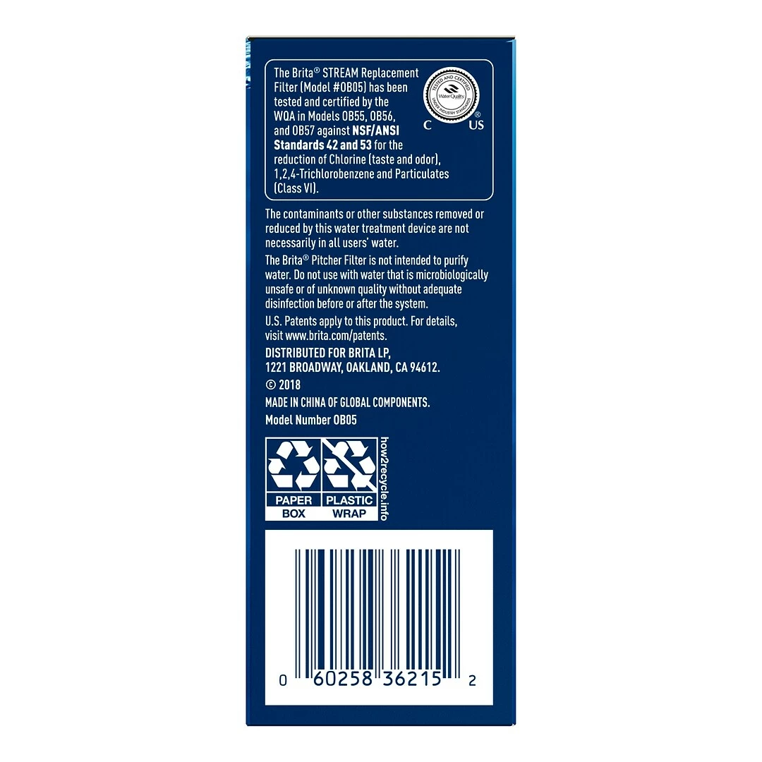 Brita Stream Pitcher Replacement Water Filter, 3 Count (36215) - Image 8