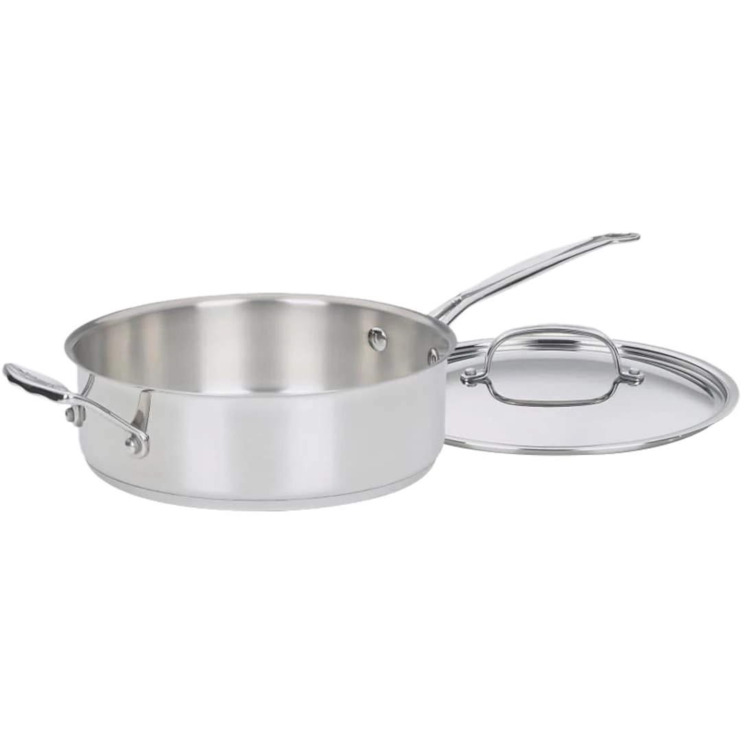 Cuisinart Chef's Classic Stainless Steel 10 Qt. Stockpot With Cover, Silver (76610-26G)