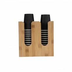 Mind Reader 4-Compartment Stainless Steel Organizer For Hot Or Cold Disposable Cups, Black Royal (4SQUARE-BKRY)