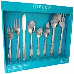 Gibson Elite 111949.20 Ambassador Stainless Steel 20-Piece Flatware Set
