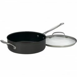 Cuisinart Chef's Classic Anodized 12" Frying Pan, Black (622-30DF)