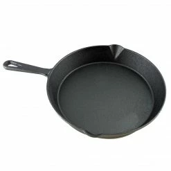 General Store Addlestone Cast Iron 10 In. Preseasoned Frying Pan, Black (92145.01)