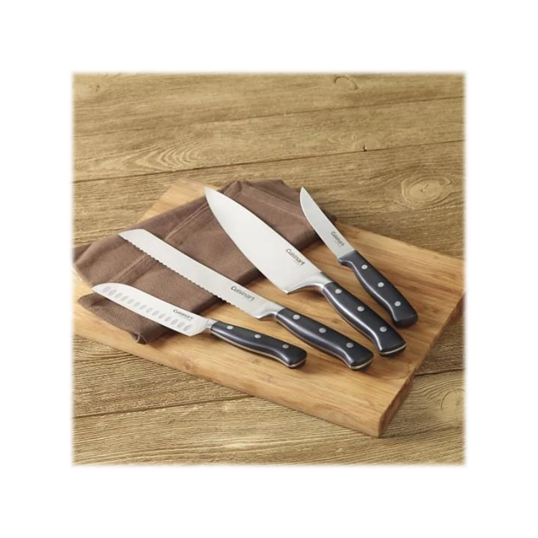 Trademark Global Top Chef® 15-Piece Stainless Steel Knife Set; Black - Image 2