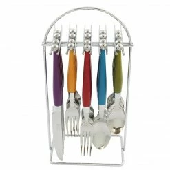 Gibson 50001.20 Casbah Stainless Steel 20-Piece Flatware Set