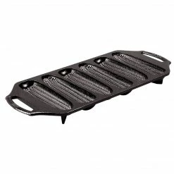 Lodge Seasoned Cast Iron Cornstick Pan Black BW6CRN
