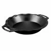 Lodge Seasoned Cast Iron 9 Inch Pie Pan Black BW9PIE