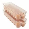 Kitchen Details Clear Plastic Refrigerator Egg Crate (28517)