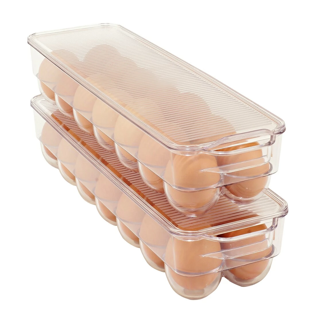 Kitchen Details Clear Plastic Refrigerator Egg Crate (28517)