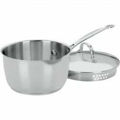 Cuisinart Chef's Classic Stainless Steel 2 Qt. Saucepan With Cover, Silver (719-18)