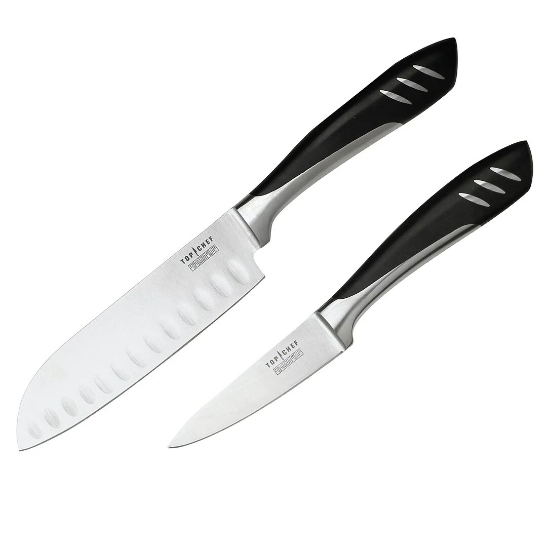 Trademark Global Top Chef® Santoku & Paring 2 Piece Knife Set - Image 2