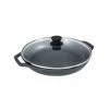Lodge Chef Collection 12 Inch Cast Iron Everyday Pan Black LC12EP