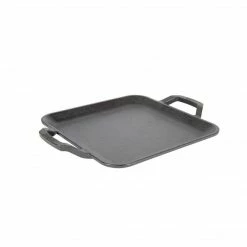 Lodge Chef Collection Cast Iron Square Griddle 11" Black LC11SGR