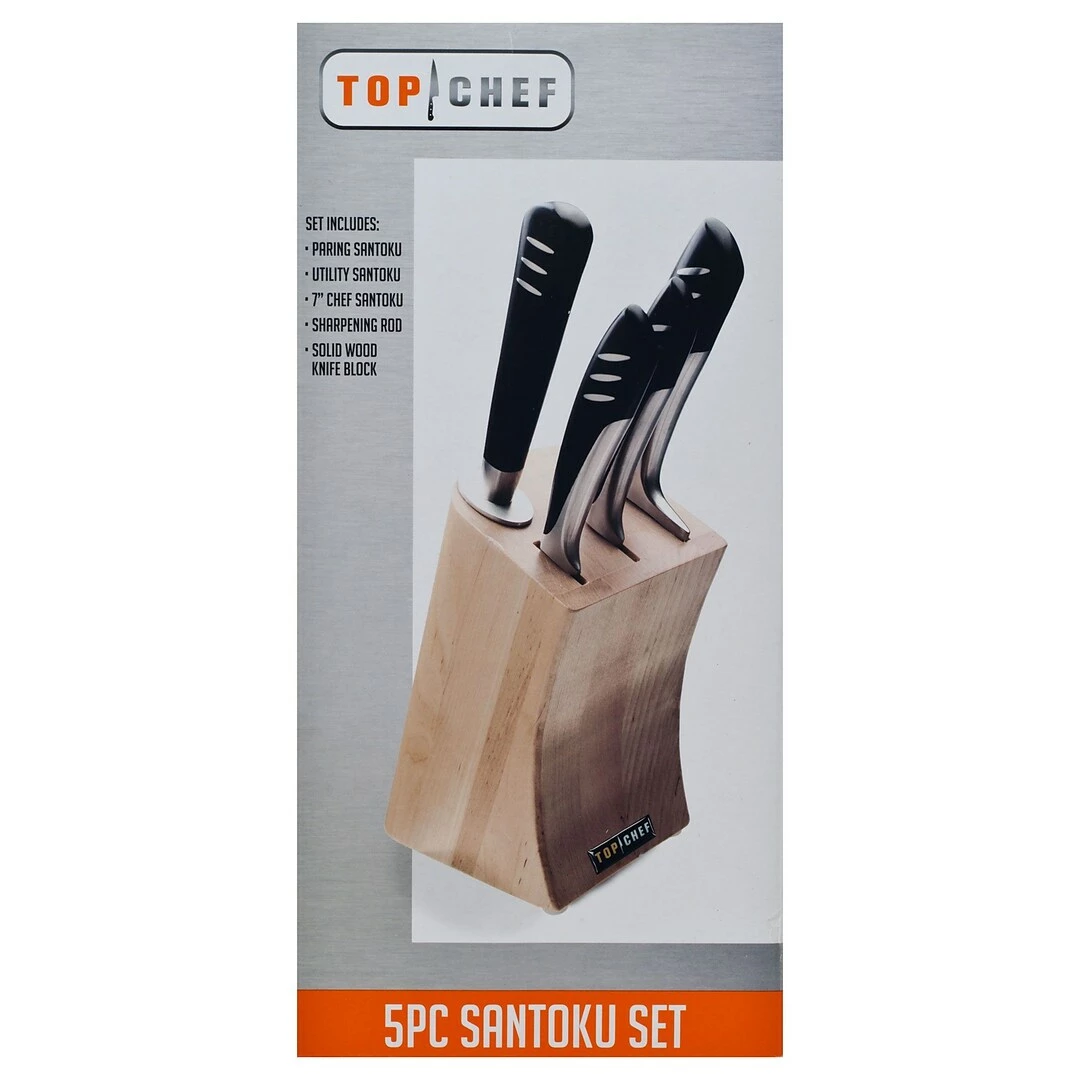 Trademark Global Trademark Top Chef® Santoku 5 Piece Knife Set - Image 4