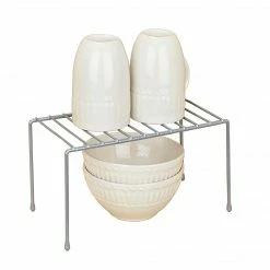 Kitchen Details Shelf Organizer, Grey, Small (24122-GREY)