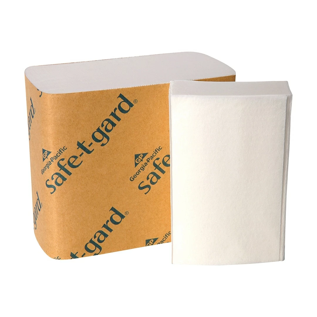 GP Safe-T-Gard Recycled Multifold Paper Towels, 2-ply, 200 Sheets/Pack, 40 Packs/Carton (10440)