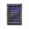 Silhouette Select Sydney 5.6 Cu. Ft. Wine Cooler, Black Stainless Steel (SSWC056D1B-S)