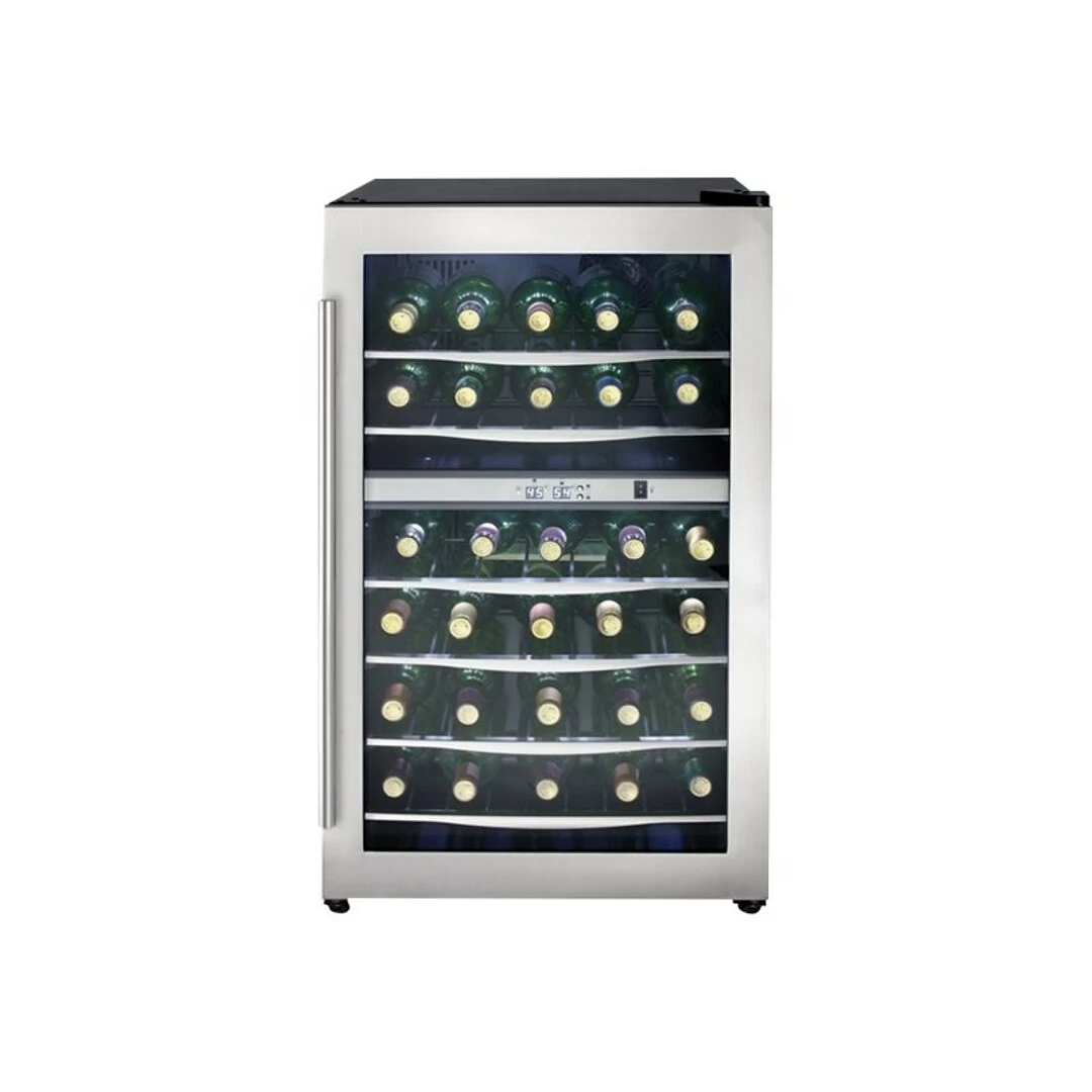 Danby Designer 4 Cu. Ft. Wine Cooler, Black/Stainless Steel (DWC040A3BSSDD) - Image 5