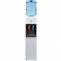 Avalon 3-5 Gallon White Top Loading Hot & Cold Water Cooler Dispenser (A2TLWATERCOOLER)