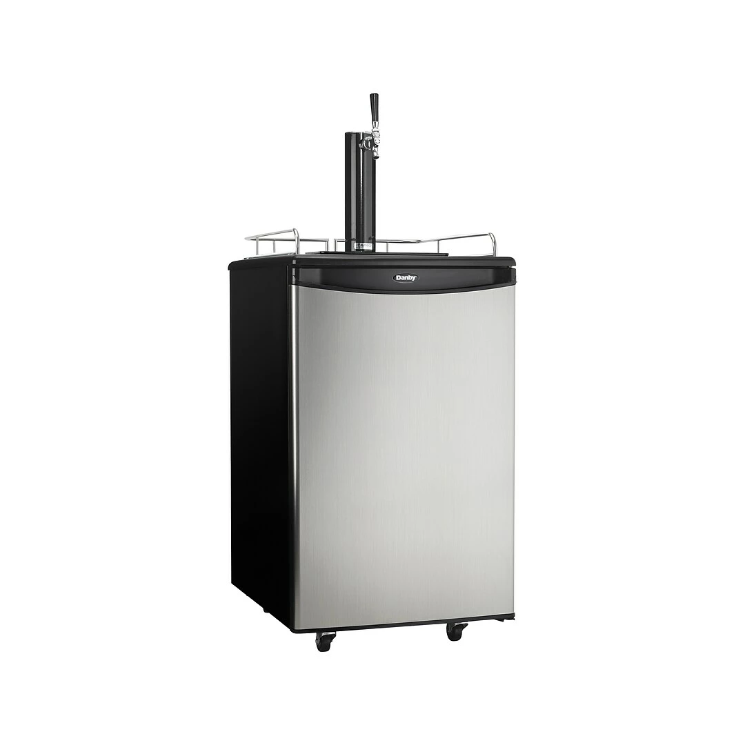 Danby 5.4 Cu. Ft. Kegorator, Spotless Steel (DKC054A1BSLDB)