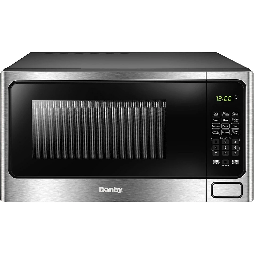 Danby Designer 1.1 Cubic Feet Countertop Microwave (DDMW1125BBS) - Image 2