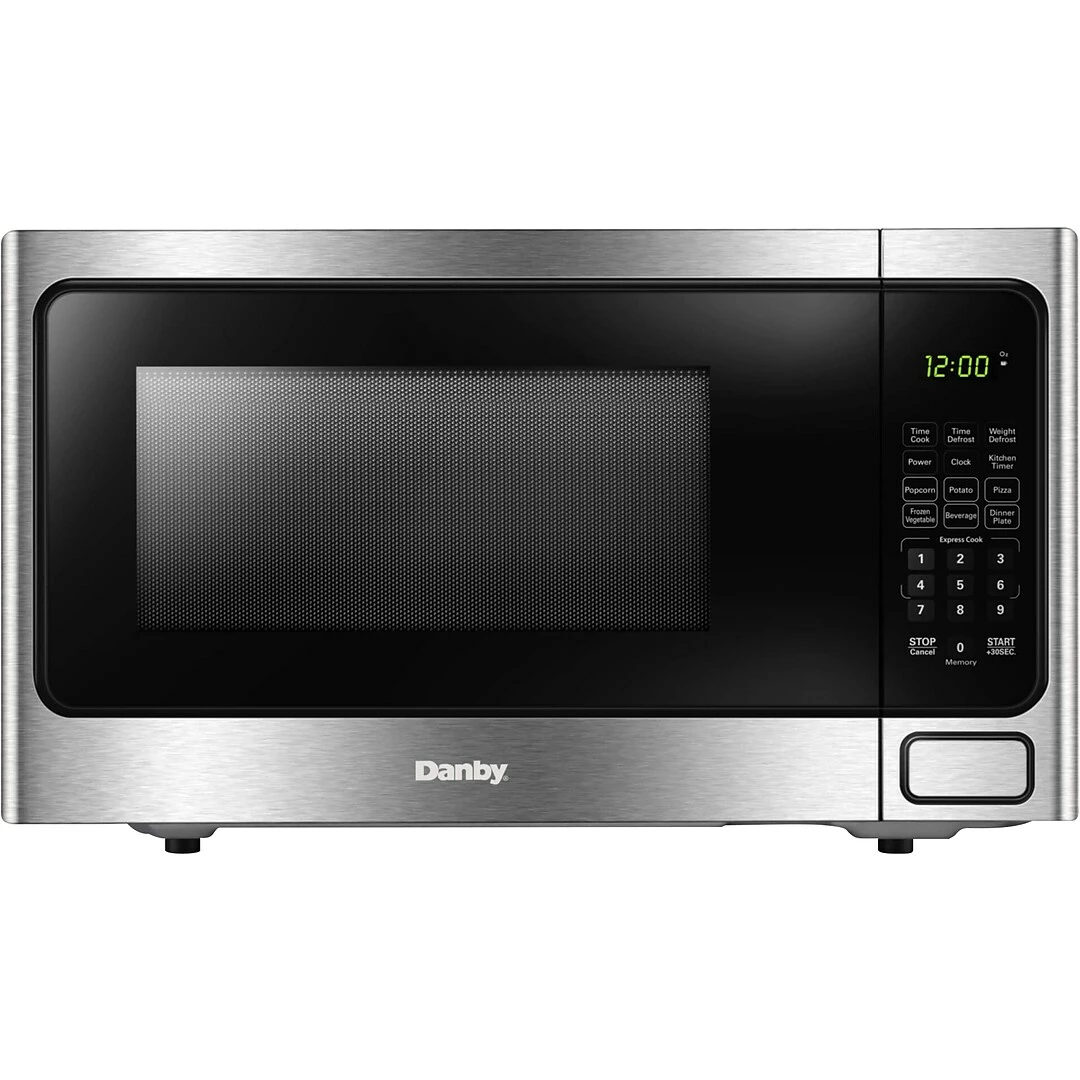 Danby Designer 1.1 Cubic Feet Countertop Microwave (DDMW1125BBS) - Image 3