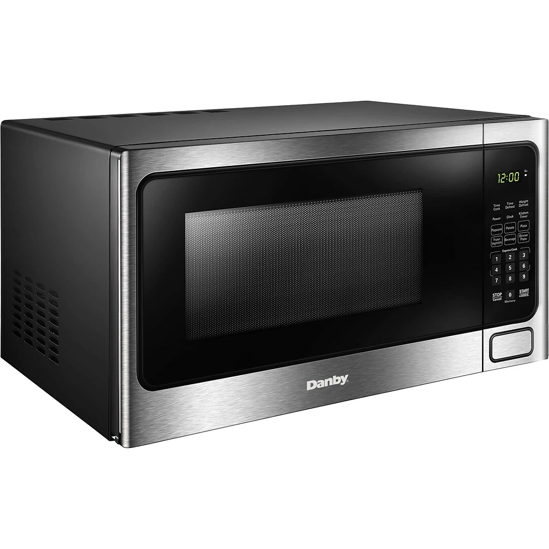 Danby Designer 1.1 Cubic Feet Countertop Microwave (DDMW1125BBS) - Image 5