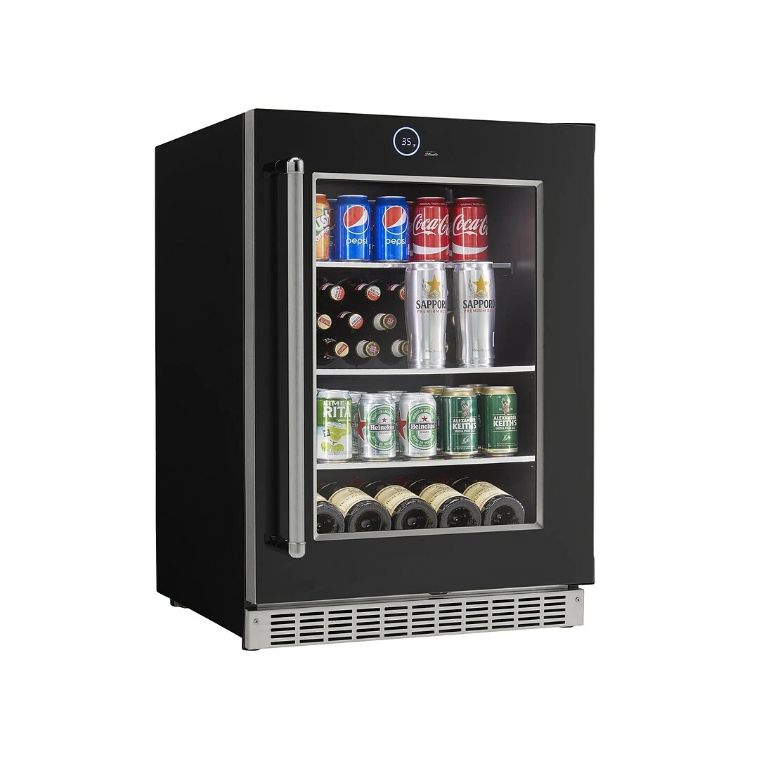 Silhouette Reserve 5 Cu. Ft. Refrigerator, Black (SRVBC050L) - Image 3