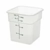 Cambro CamSquare Polypropylene Food Storage Container, 4 Quart (4SFSPP190)