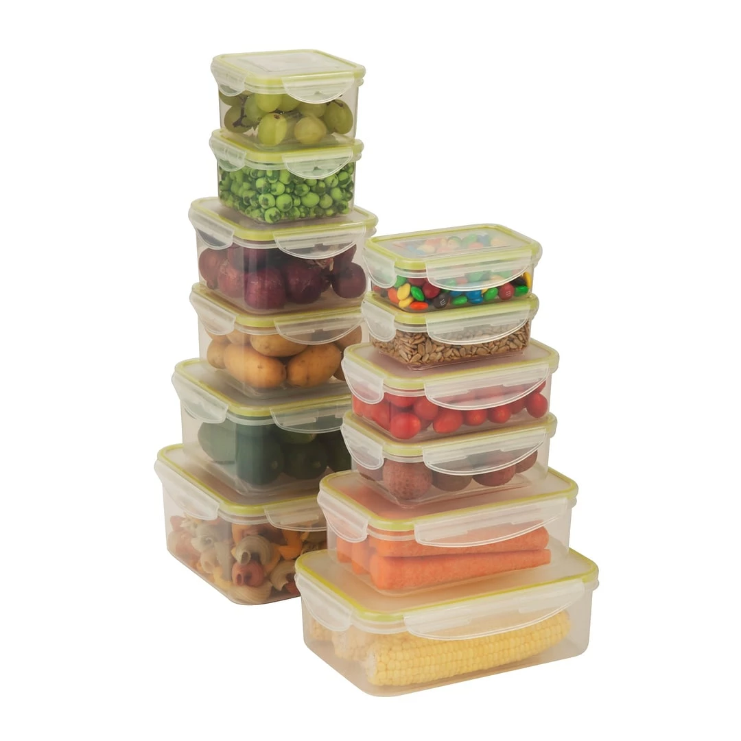Honey-Can-Do Honey Can Do Snap-lock 24 Piece Set, Clear ( KCH-03827 )