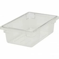 Rubbermaid® Food Storage Container, 12-1/2 Gallon, 9" High, Clear