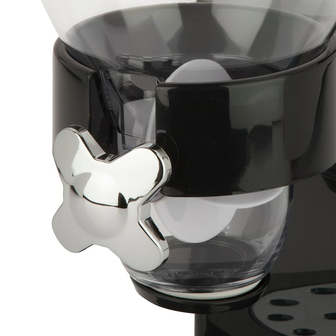 Honey-Can-Do Honey Can Do Dry Food Dispenser, Single Control, Black/Chrome (KCH-06114) - Image 3