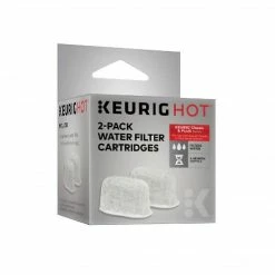 Keurig White Charcoal Water Filter Cartidges, 2/Pack (5084)