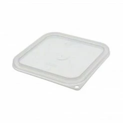 Cambro CamSquare Clear Square Seal Cover For 2 & 4 Quart Containers (SFC2SCPP190)