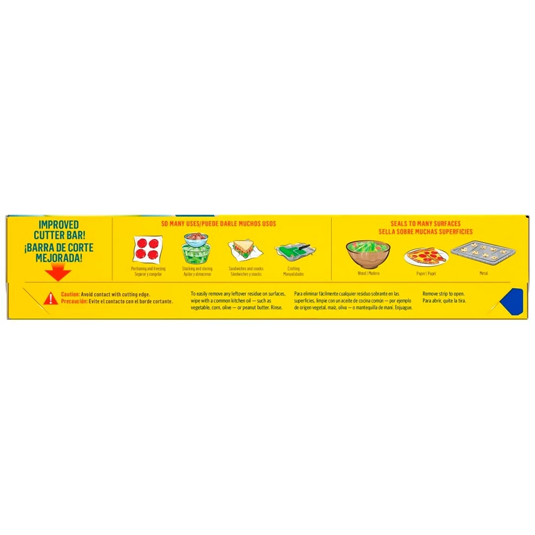 GladĀ® Press'n Seal Plastic Food Wrap, 70 Sq. Ft. Roll, 12 Boxes/Carton (70441) - Image 5