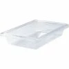 Rubbermaid® Food Storage Box; 2Gal., 3-1/2" High, White