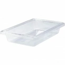 Rubbermaid® Food Storage Box; 2Gal., 3-1/2" High, White