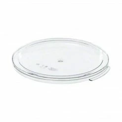 Cambro Camwear Clear Round Lid For 12, 18 & 22 Quart Containers (RFSCWC12135)