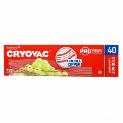 Cryovac® Brand Resealable One Gallon Storage Bags Retail (100946907)