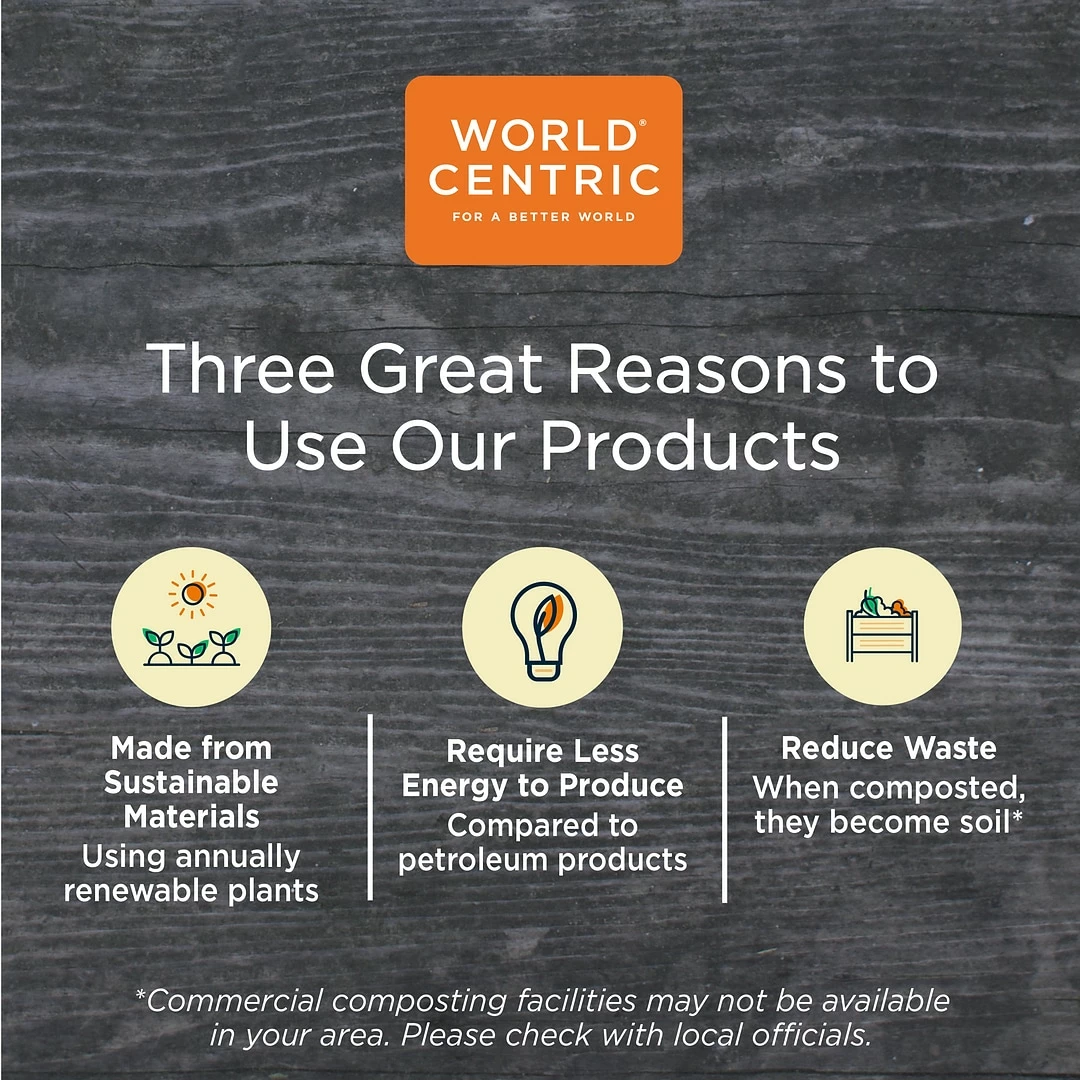 World Centric Fiber Trays, PLA Lined, PFAS Free, 8.2 X 5.7 X 0.7, Natural, 500/Carton - Image 7