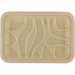 World Centric Fiber Trays, 8.2 X 5.7 X 0.7, Natural, 500/Carton