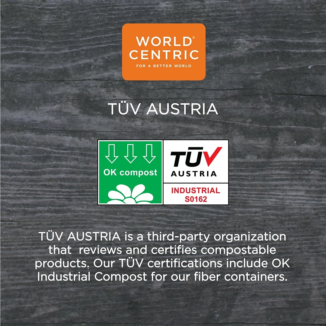 World Centric Fiber Trays, PLA Lined, PFAS Free, 8.3 X 4.9 X 0.7, Natural, 500/Carton - Image 6