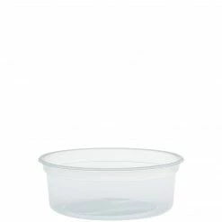 Dart® MicroGourmet® Round Deli Containers, 8 Oz., Translucent, 500/Carton (MN8-0100)